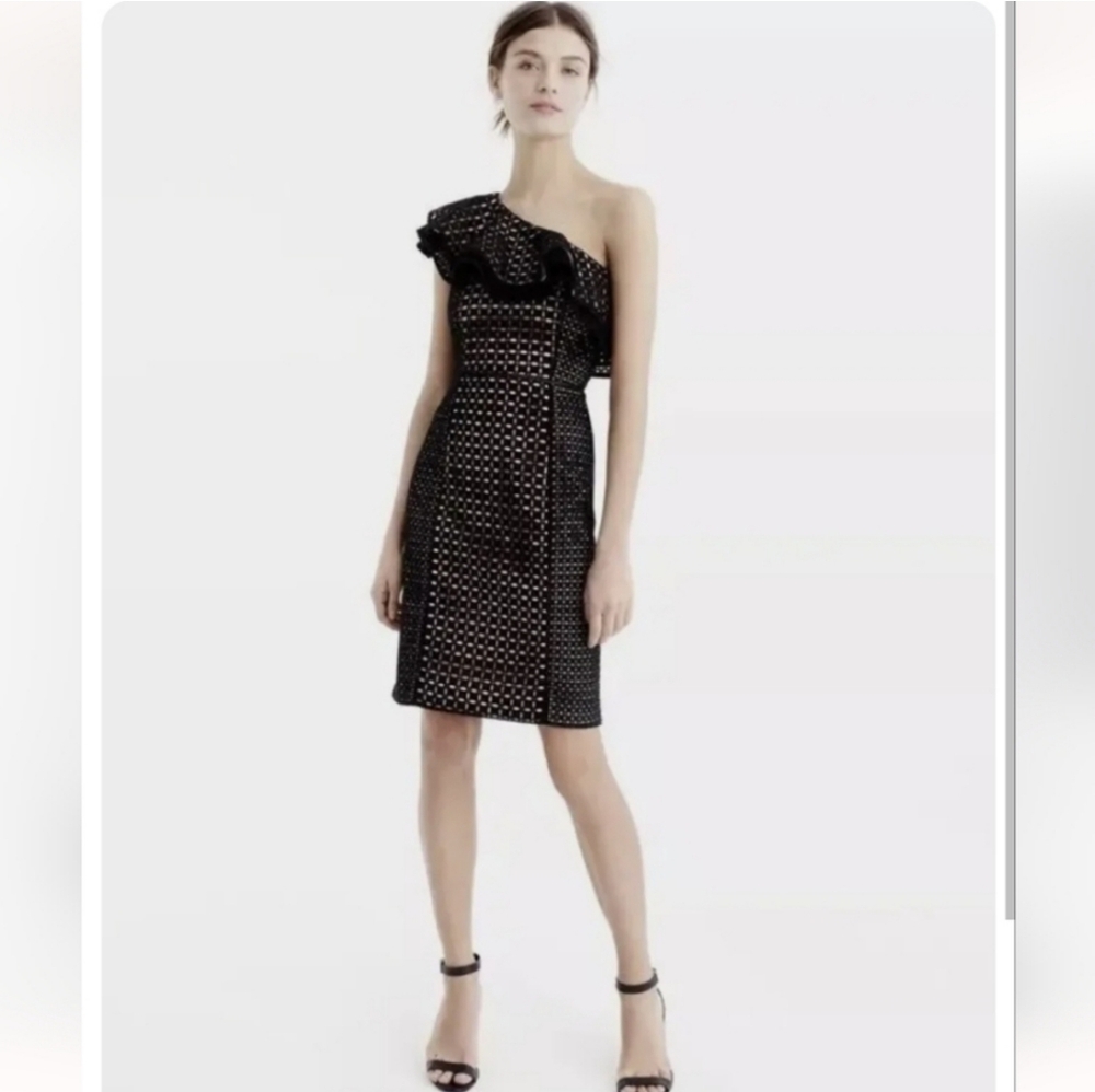 J. Crew Collection Eyelet Dress